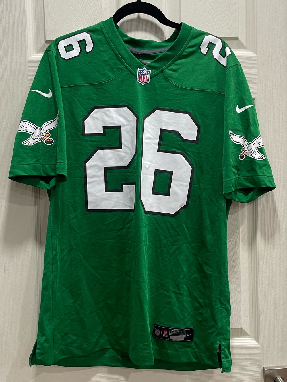 NWT Nike Philadelphia Eagles Saquon Barkley #26 NFL Football Jersey Men’s M